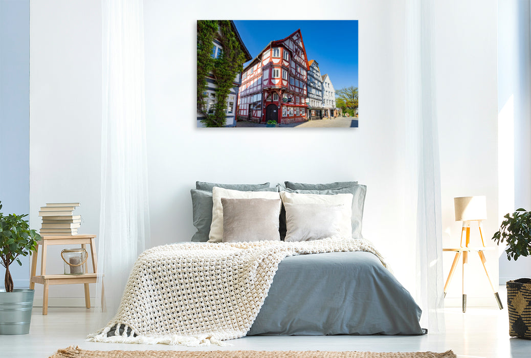 Premium textile canvas Premium textile canvas 120 cm x 80 cm across A motif from the Schwalmstadt Impressions calendar 