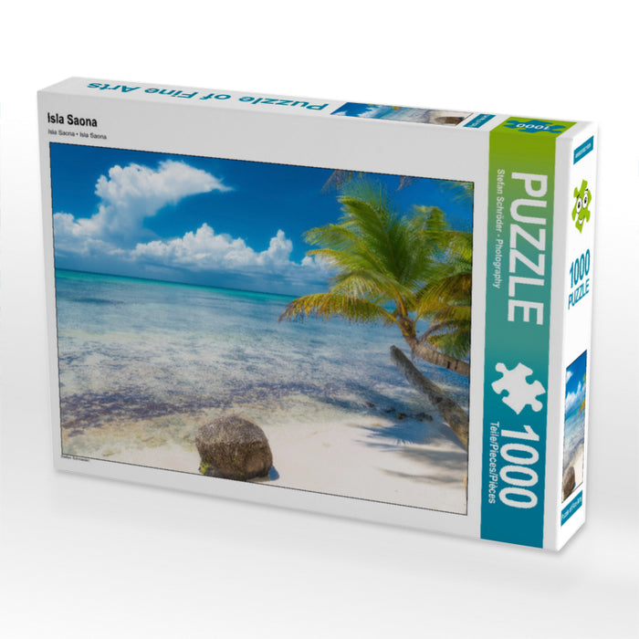 Île Saona - Puzzle photo CALVENDO 