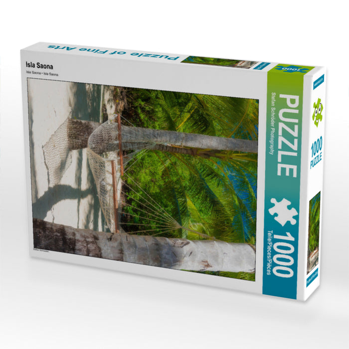 Isla Saona 1000 Teile Puzzle hoch - CALVENDO Foto-Puzzle'