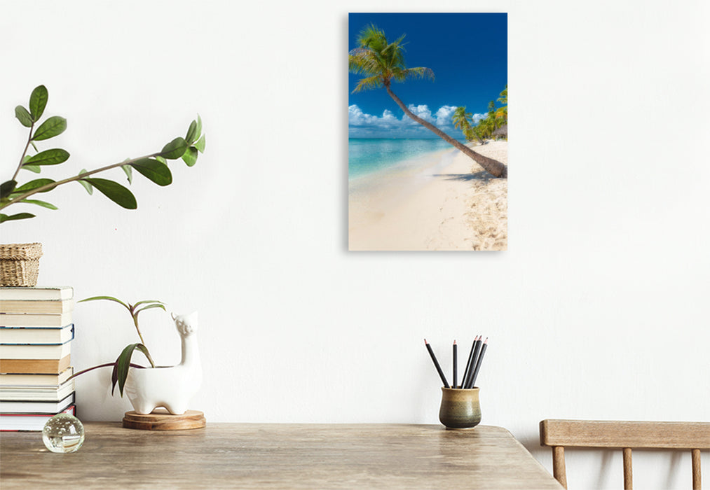 Premium textile canvas Premium textile canvas 80 cm x 120 cm high Isla Saona 