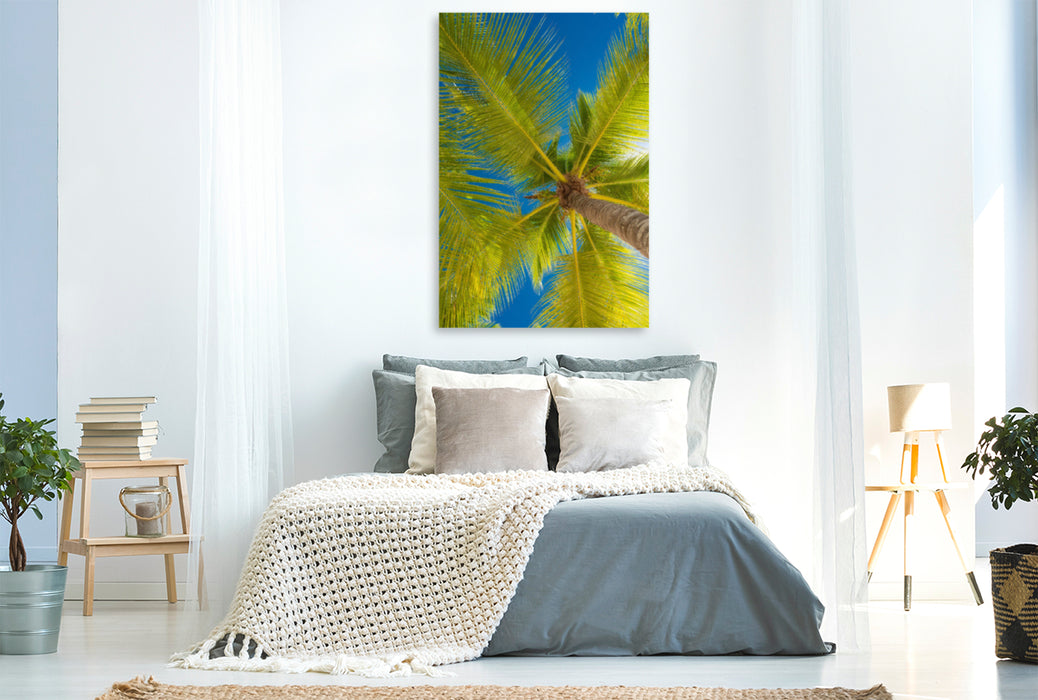 Premium textile canvas Premium textile canvas 80 cm x 120 cm high Isla Saona 