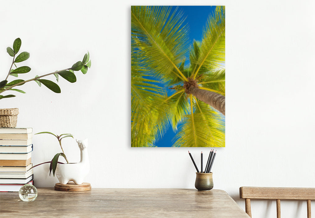 Premium textile canvas Premium textile canvas 80 cm x 120 cm high Isla Saona 