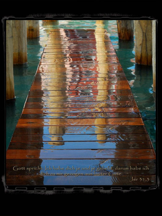 Monatsspruch September 2016 - Aqua Alta - CALVENDO Foto-Puzzle'