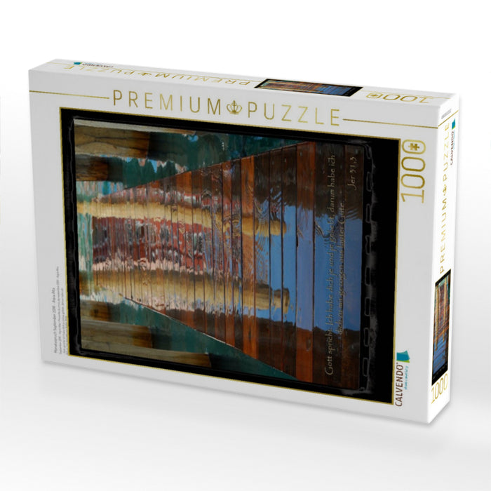 Monatsspruch September 2016 - Aqua Alta - CALVENDO Foto-Puzzle'