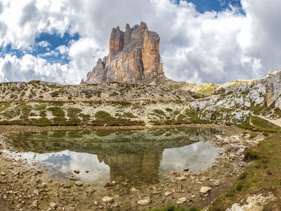 Three Peaks reflection - CALVENDO photo puzzle 