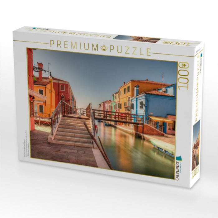 Brücke am Rio San Mauro - CALVENDO Foto-Puzzle'