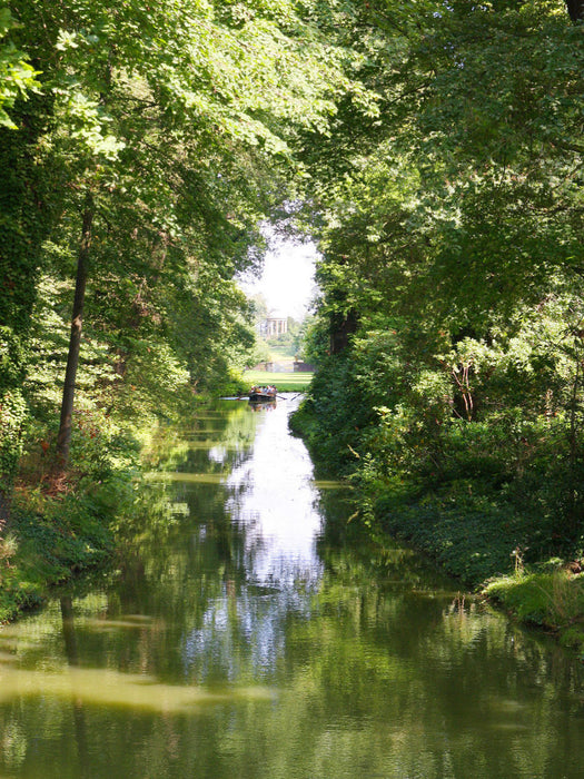 Im Wörlitzer Park, Venustempel im Hintergrund - CALVENDO Foto-Puzzle'