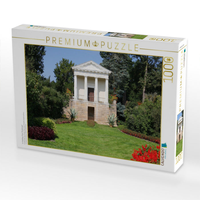 Im Wörlitzer Park, Floratempel - CALVENDO Foto-Puzzle'
