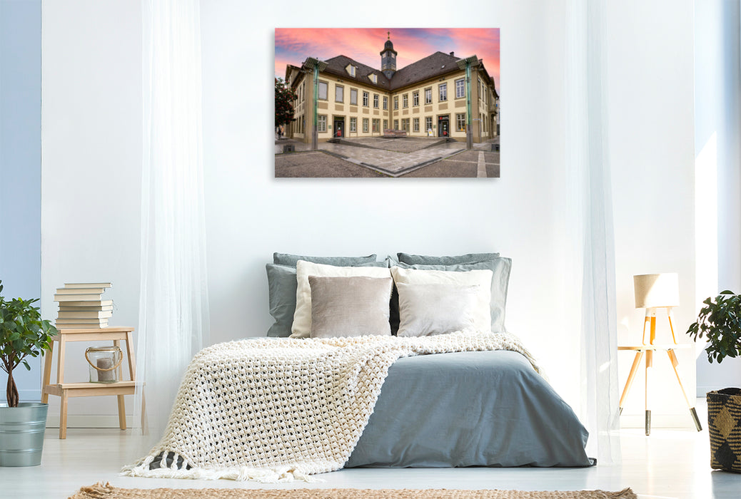 Premium textile canvas Premium textile canvas 120 cm x 80 cm across A motif from the Göppingen Impressions calendar 