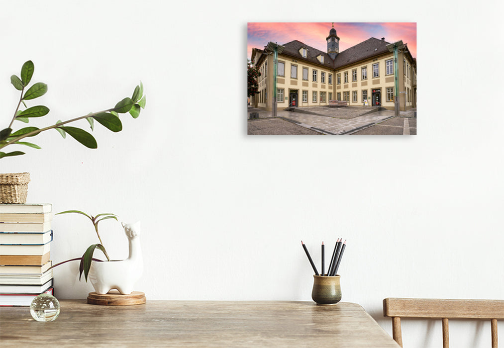 Premium textile canvas Premium textile canvas 120 cm x 80 cm across A motif from the Göppingen Impressions calendar 