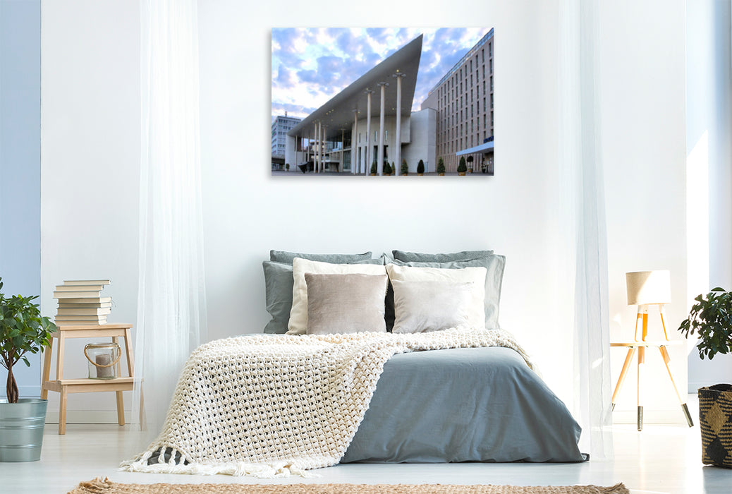 Premium Textil-Leinwand Premium Textil-Leinwand 120 cm x 80 cm quer Konzerthaus