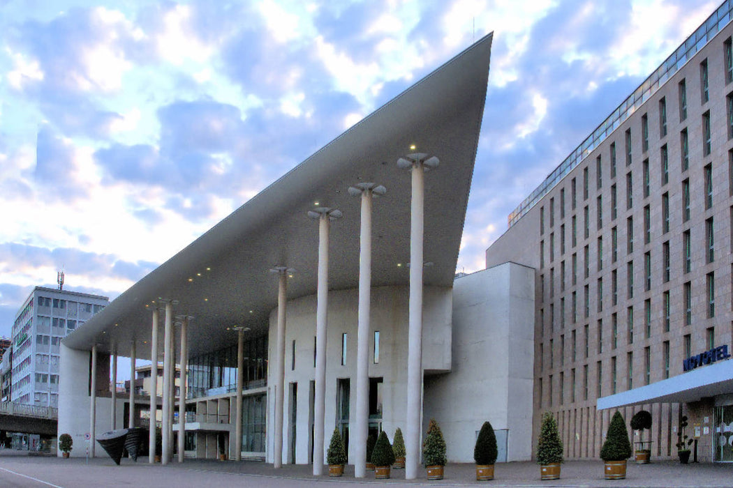Premium Textil-Leinwand Konzerthaus