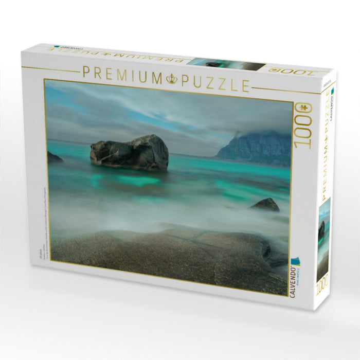 Uttakleiv - CALVENDO Foto-Puzzle'