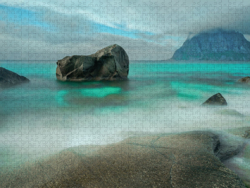 Uttakleiv - CALVENDO Foto-Puzzle'