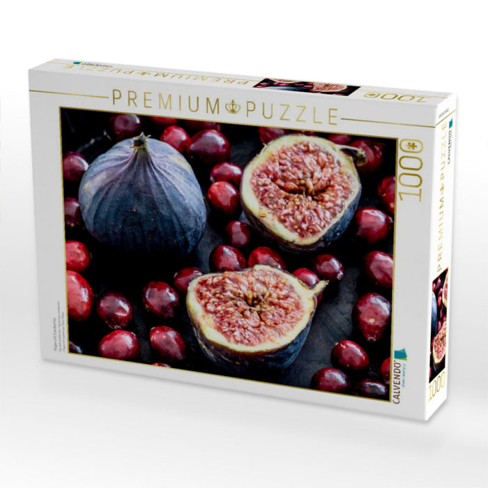 Feigen mt Cranberries - CALVENDO Foto-Puzzle'