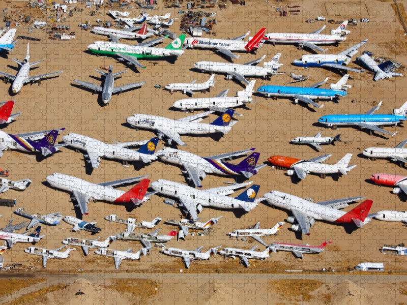 Mojave Air- & Spaceport - KMHV/MHV - CALVENDO Foto-Puzzle'