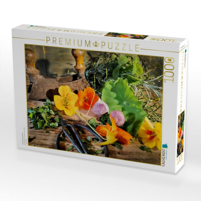 Kräutergequatsche - CALVENDO Foto-Puzzle'