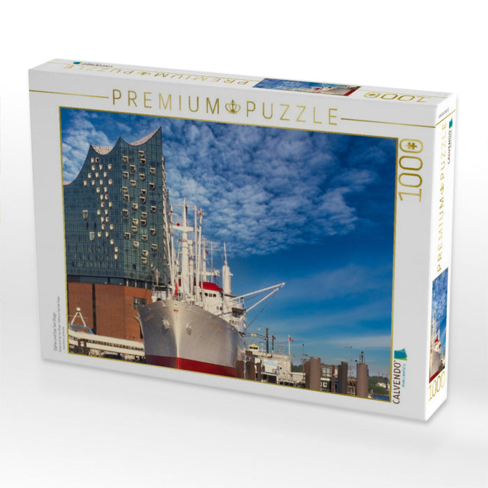 Elphie und Cap San Diego - CALVENDO Foto-Puzzle'