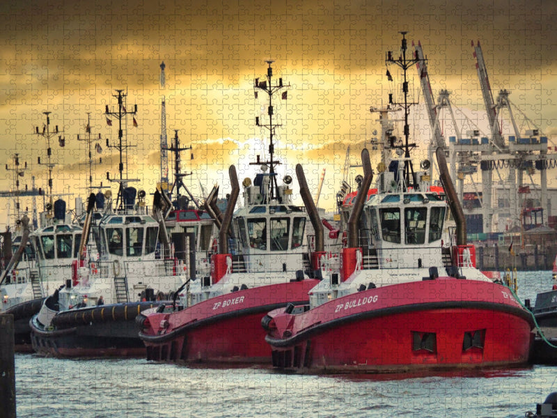 Schlepper auf Abruf - CALVENDO Foto-Puzzle'