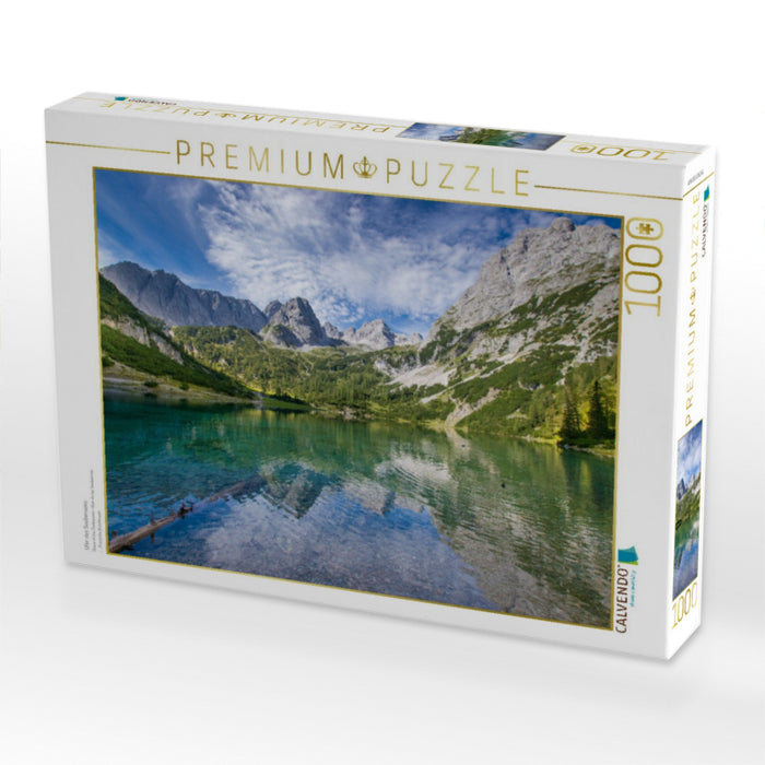 Ufer des Seebensees - CALVENDO Foto-Puzzle'