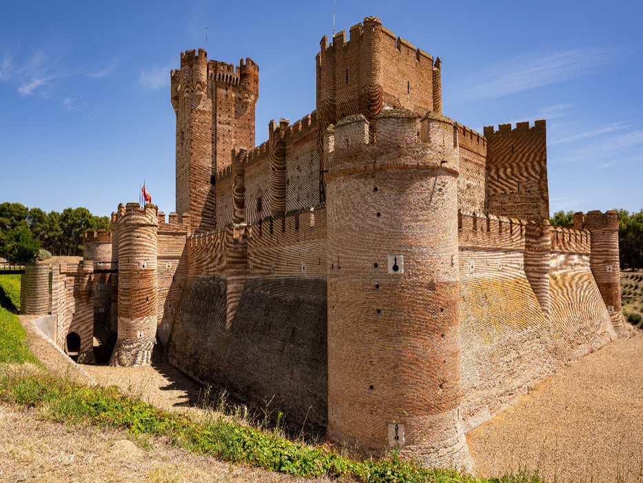 Castillo de la Mota bei Medina del Campo - CALVENDO Foto-Puzzle'