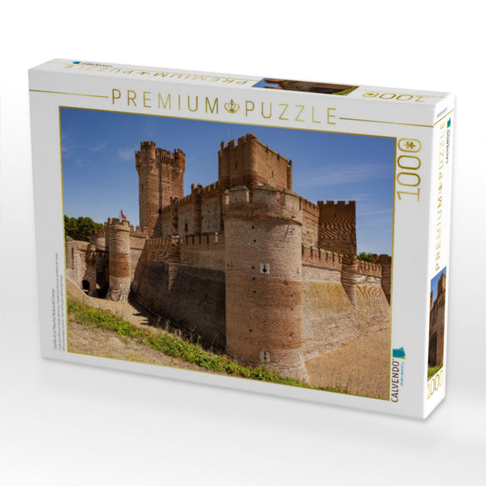 Castillo de la Mota bei Medina del Campo - CALVENDO Foto-Puzzle'