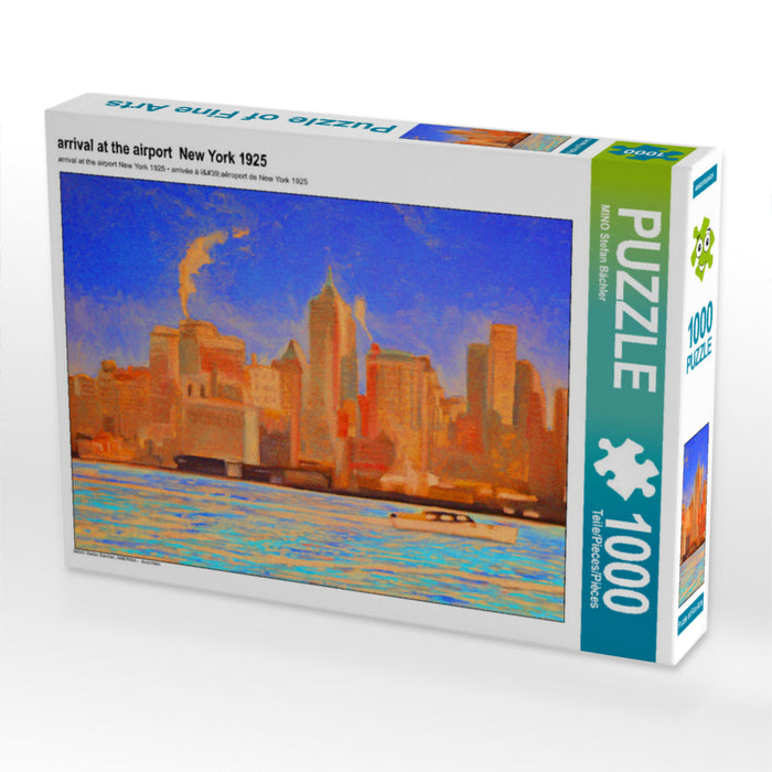 arrival at the airport  New York 1925 1000 Teile Puzzle quer - CALVENDO Foto-Puzzle'