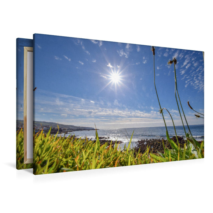 Premium Textil-Leinwand Sonniger Tag