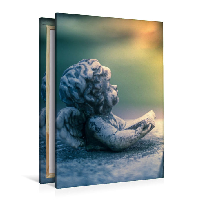 Premium Textil-Leinwand Der Engel