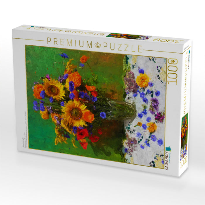 Sommerstrauß - CALVENDO Foto-Puzzle'