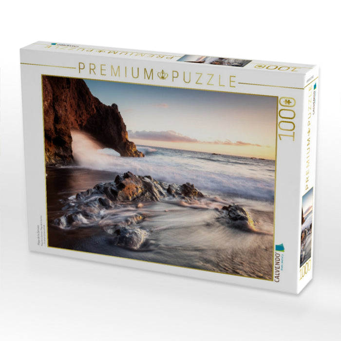 Playa de la Zamora - CALVENDO Foto-Puzzle'