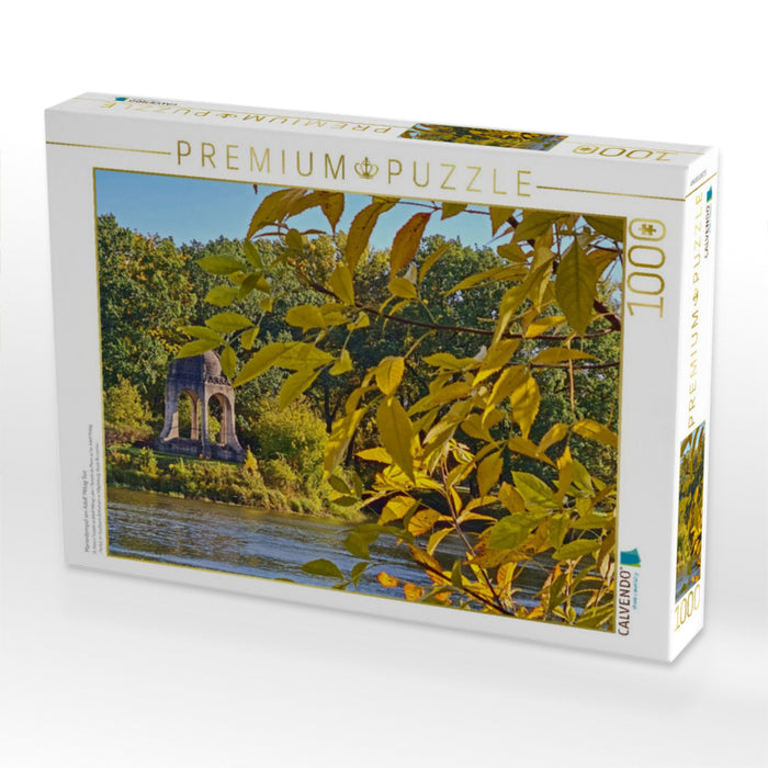 Marientempel am Adolf Mittag See - CALVENDO Foto-Puzzle'