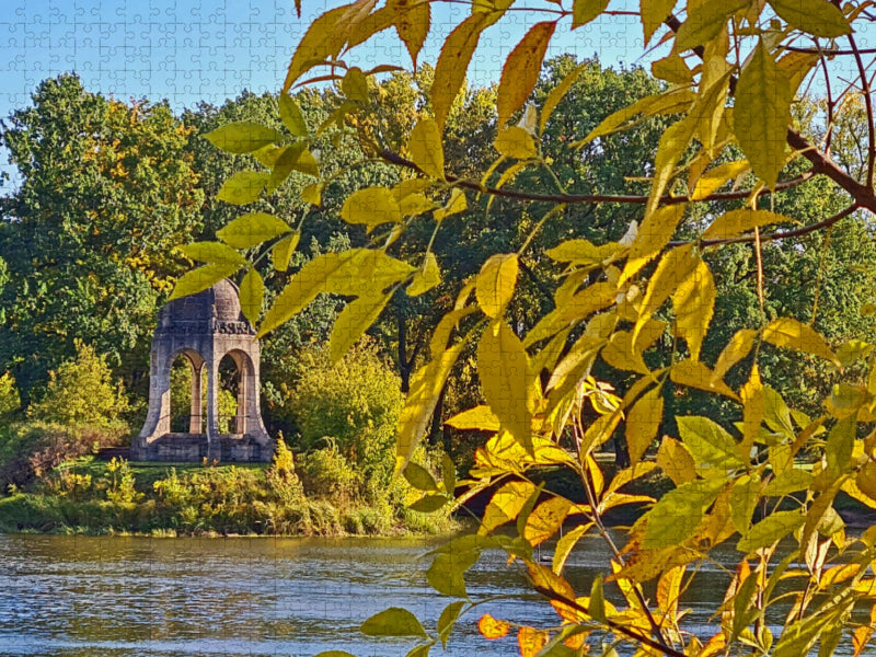 Marientempel am Adolf Mittag See - CALVENDO Foto-Puzzle'