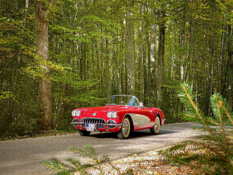 Corvette C1 - CALVENDO Foto-Puzzle'