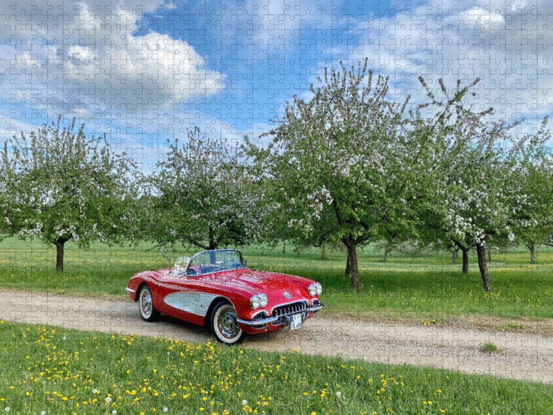 Ein Motiv aus dem Kalender American Deam Car Corvette C1 - CALVENDO Foto-Puzzle'