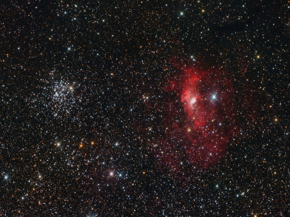 Blasennebel / NGC7635 - CALVENDO Foto-Puzzle'