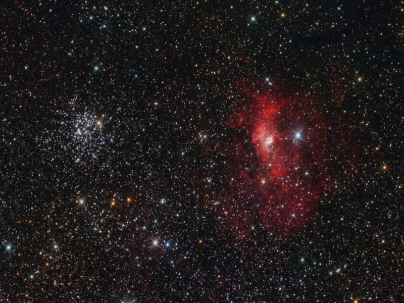 Blasennebel / NGC7635 - CALVENDO Foto-Puzzle'