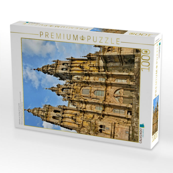 Kathedrale von Santiago de Compostela - CALVENDO Foto-Puzzle'