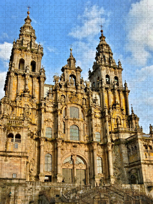 Kathedrale von Santiago de Compostela - CALVENDO Foto-Puzzle'
