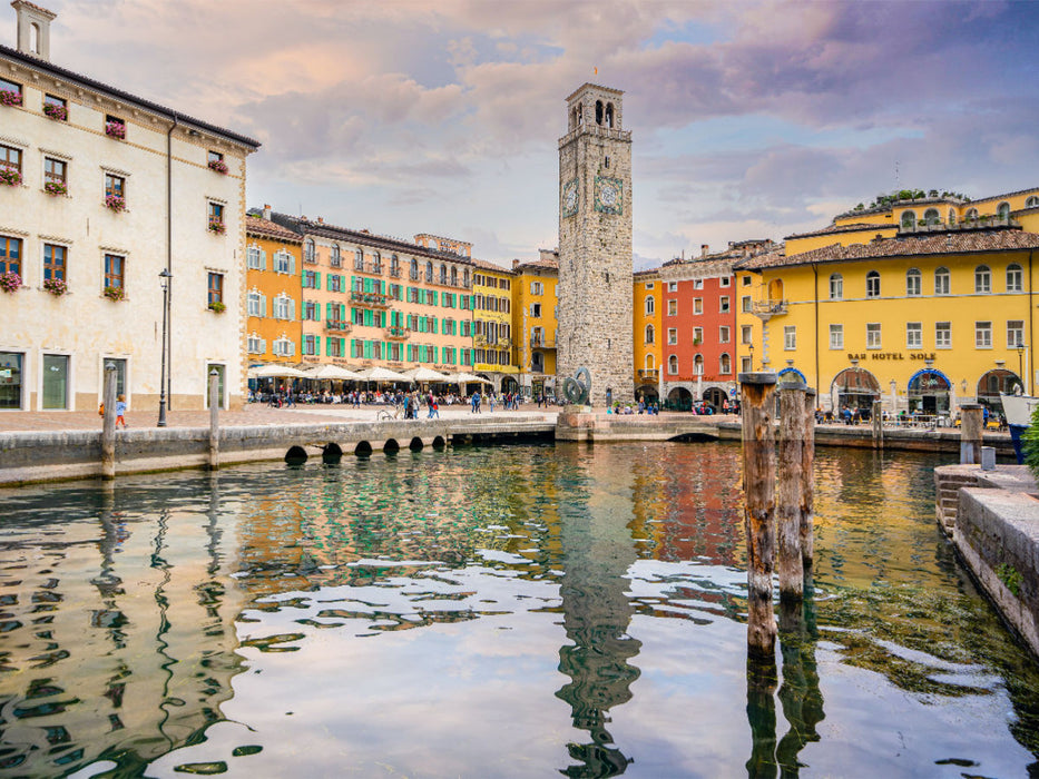 Blick zum Torre Apponale - CALVENDO Foto-Puzzle'