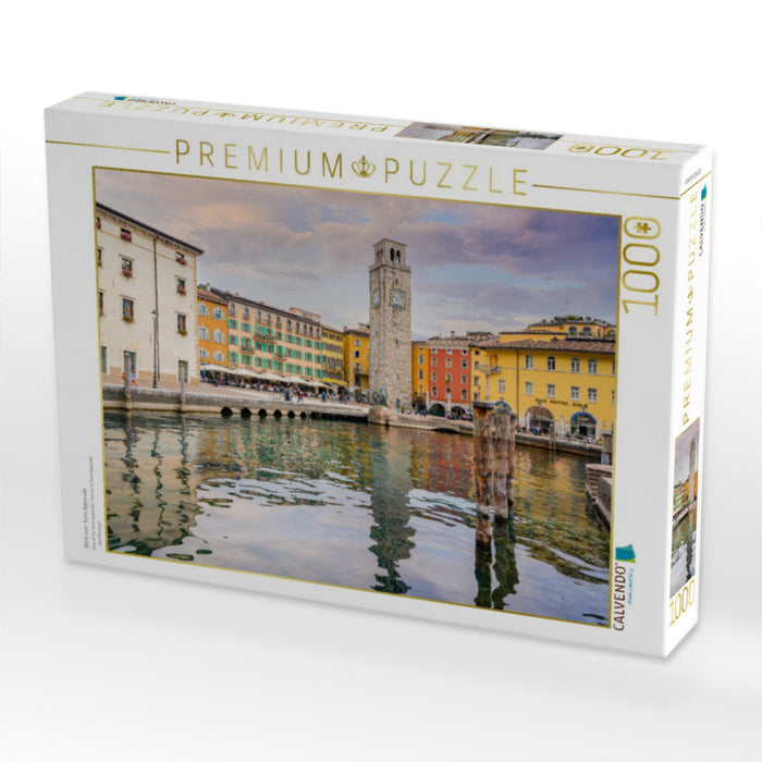 Blick zum Torre Apponale - CALVENDO Foto-Puzzle'