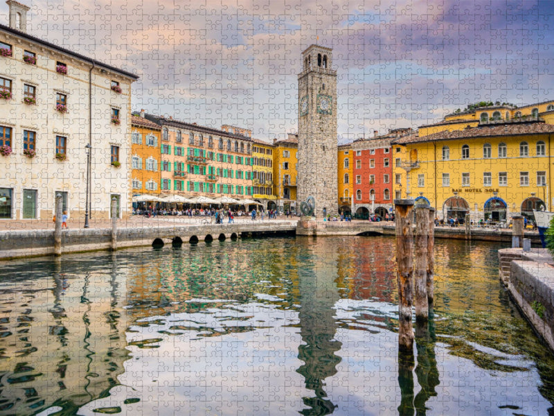 Blick zum Torre Apponale - CALVENDO Foto-Puzzle'