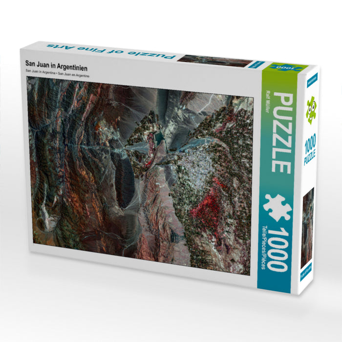 San Juan en Argentine - Puzzle photo CALVENDO 