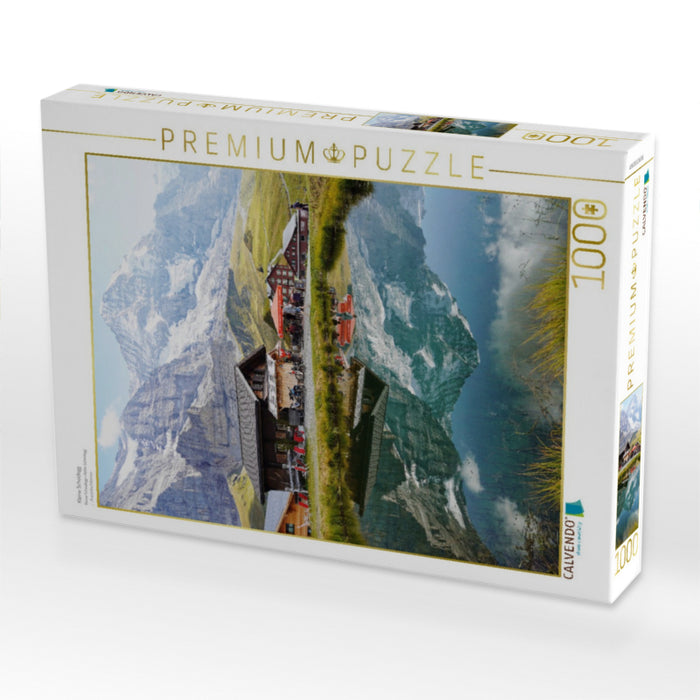 Kleine Scheidegg - CALVENDO Foto-Puzzle'