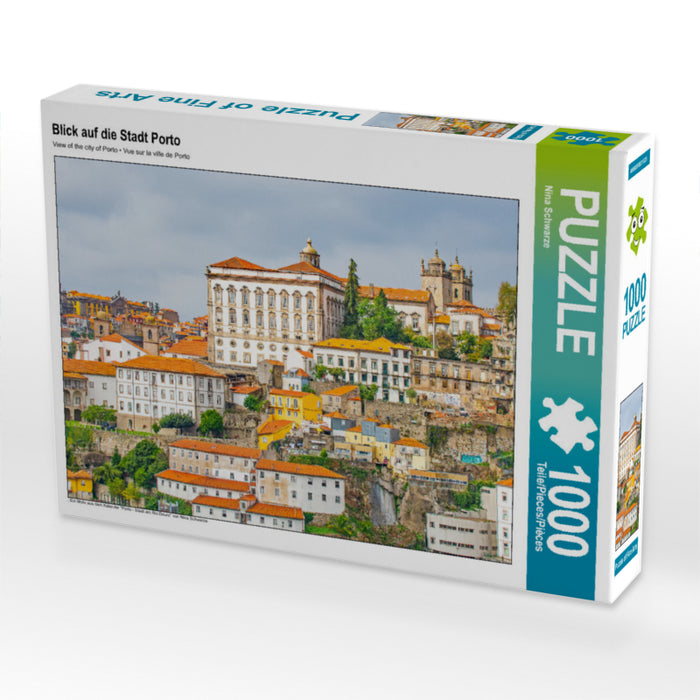 Blick auf die Stadt Porto 1000 Teile Puzzle quer - CALVENDO Foto-Puzzle'