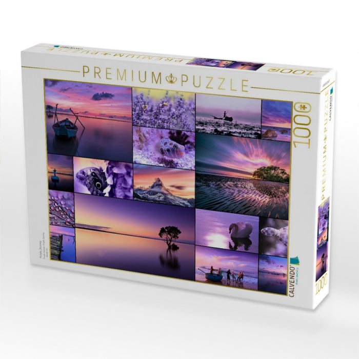 Purple Journey - CALVENDO Foto-Puzzle'