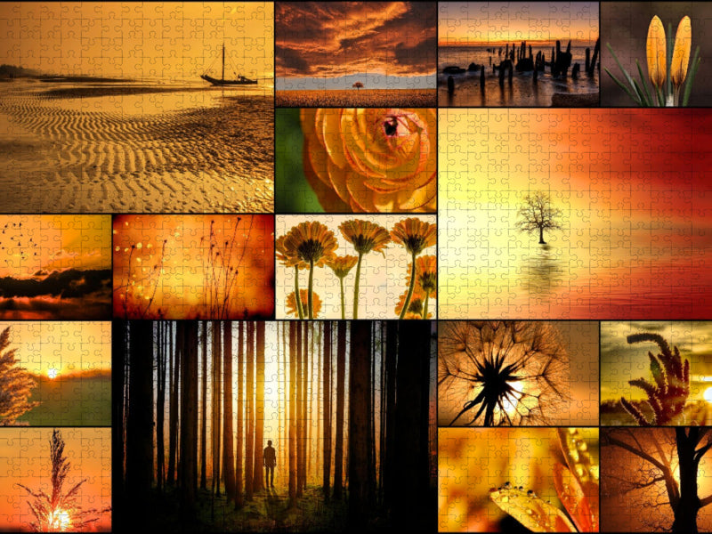 Sunset - CALVENDO Foto-Puzzle'