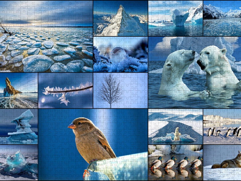 Ice Age - CALVENDO Foto-Puzzle'