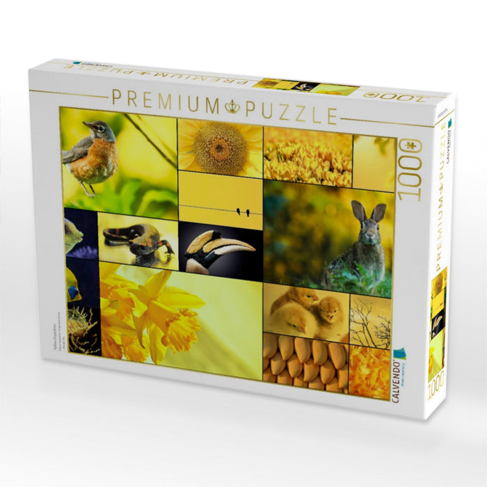 Yellow Inspiration - CALVENDO Foto-Puzzle'