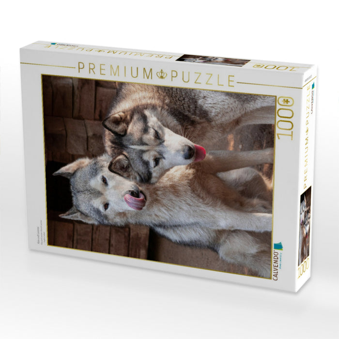 Kira und Lennox - CALVENDO Foto-Puzzle'